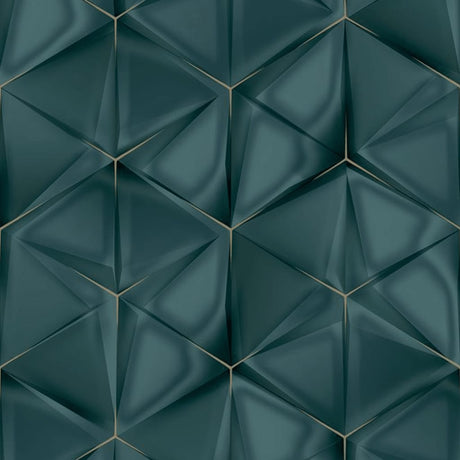 DUTCH WALLCOVERINGS Tapet Onyx grön