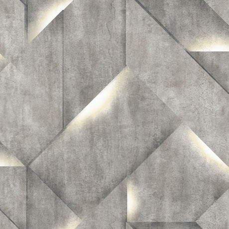 DUTCH WALLCOVERINGS Tapet Onyx mörkgrå