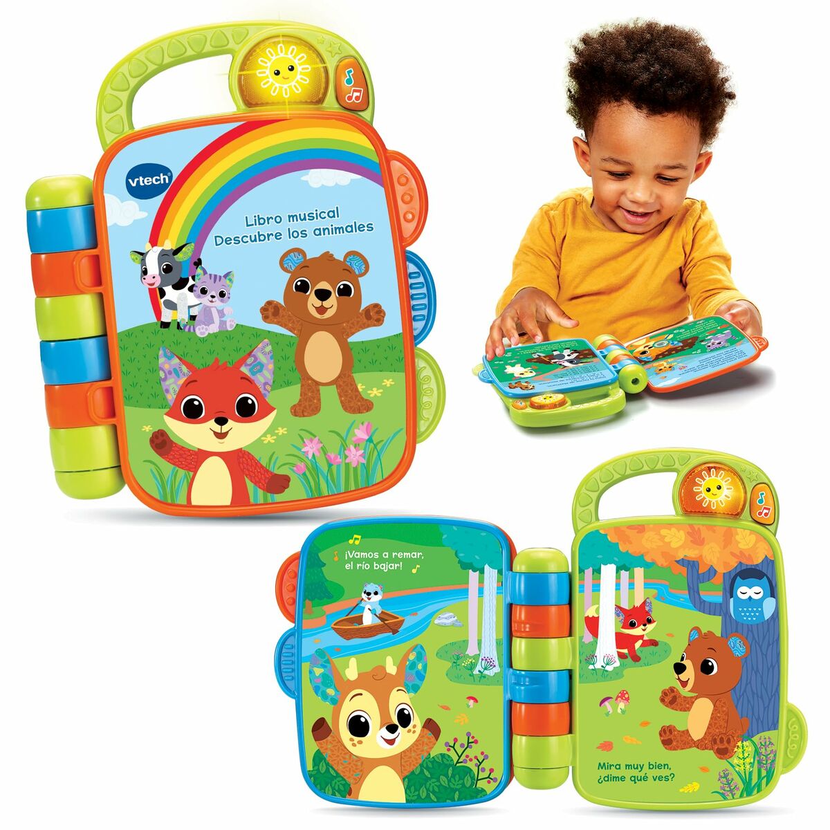 Min första musikbok Vtech 18,8 x 5,5 x 21,6 cm djur