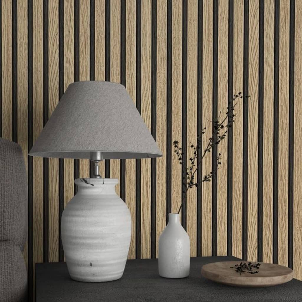 Noordwand Tapet Botanica Wooden Slats brun och ek