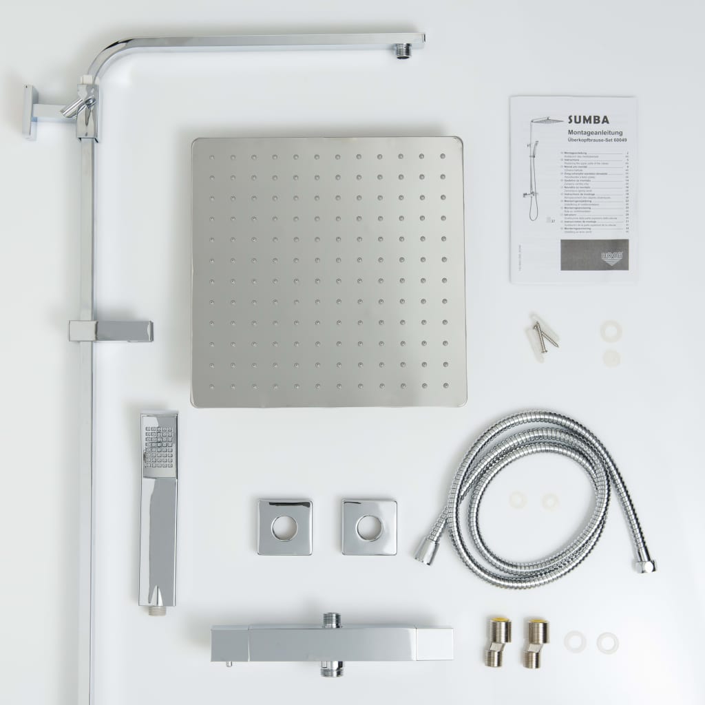 SCHÜTTE Termostatiskt dubbelt duschsystem SUMBA