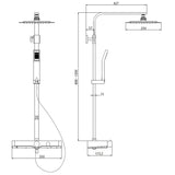 SCHÜTTE Termostatisk brussystem OCEAN