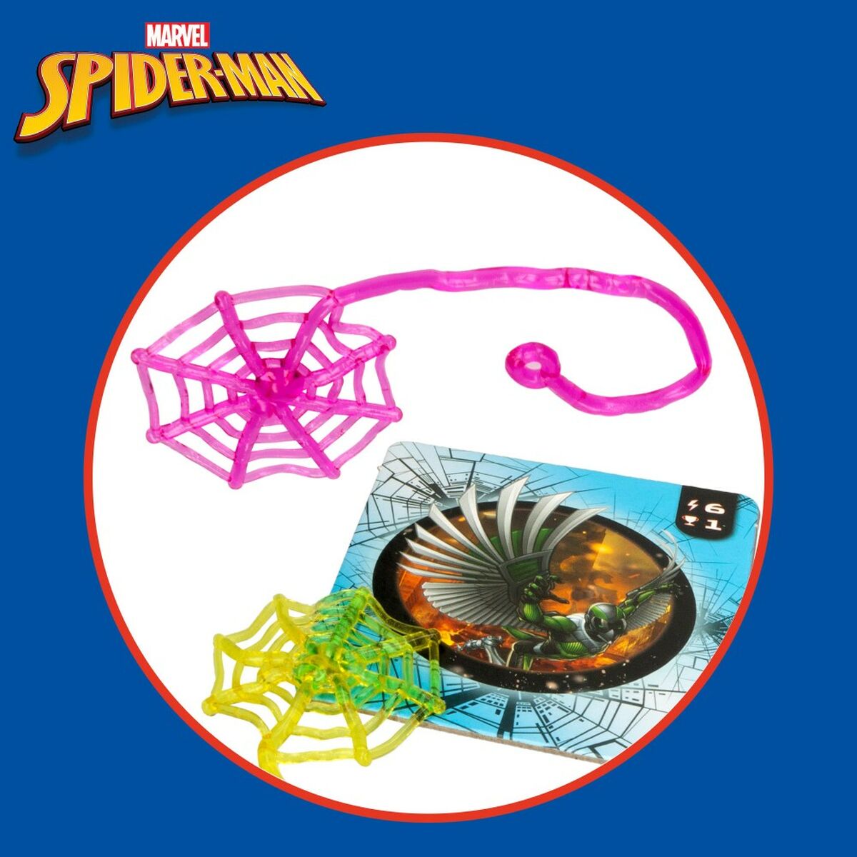 Sällskapsspel Spider-Man Defence Game (6 antal)