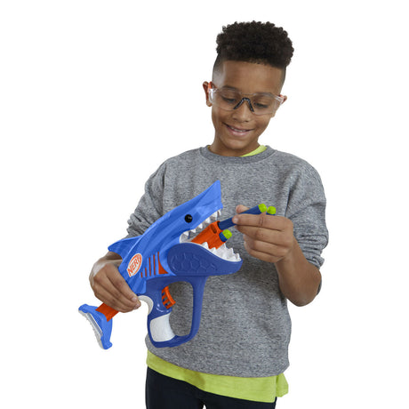 Pistol med Pilar Hasbro Nerf Sharkfire 23 x 40 cm