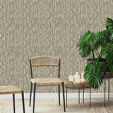 DUTCH WALLCOVERINGS Tapet Phoenix grön och beige