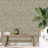 DUTCH WALLCOVERINGS Tapet Phoenix grön och beige