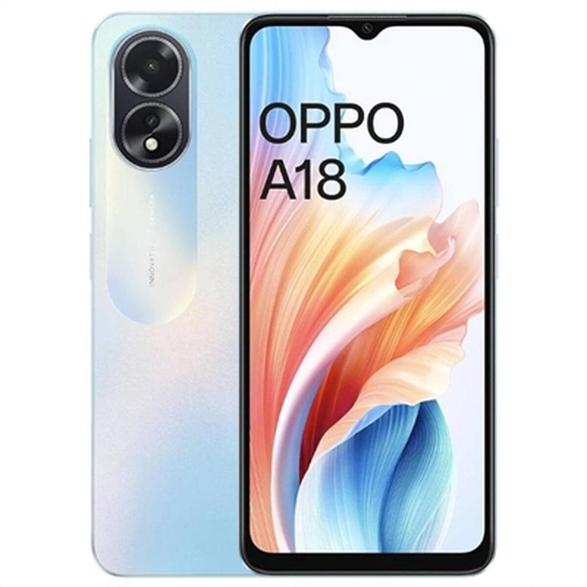 Smartphone Oppo A18 6,5" MediaTek Helio G85 4 GB RAM 128 GB Blå Svart