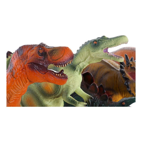 Dinosaurie DKD Home Decor 6 antal 48 x 23 x 34,5 cm Mjuk