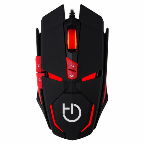 Gaming Mus Hiditec MICRURUS 8100 dpi Röd