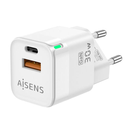 Väggladdare Aisens ASCH-30W2P004-W Vit 30 W (1 antal)