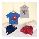 Sommarpyjamas Spider-Man Grå