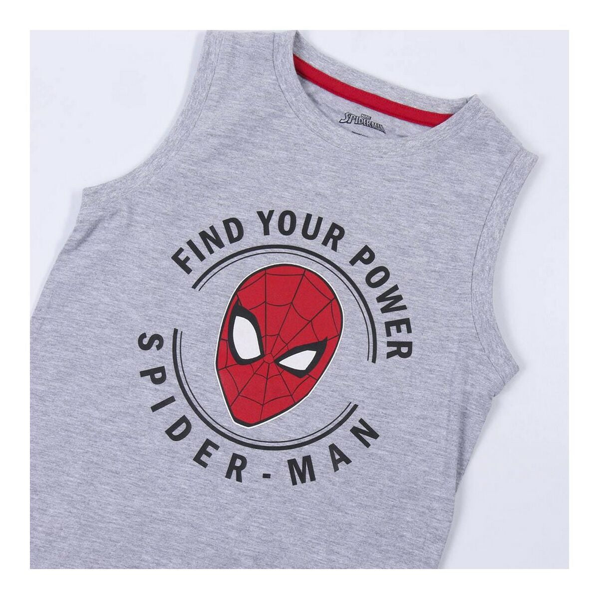 Sommarpyjamas Spider-Man Grå