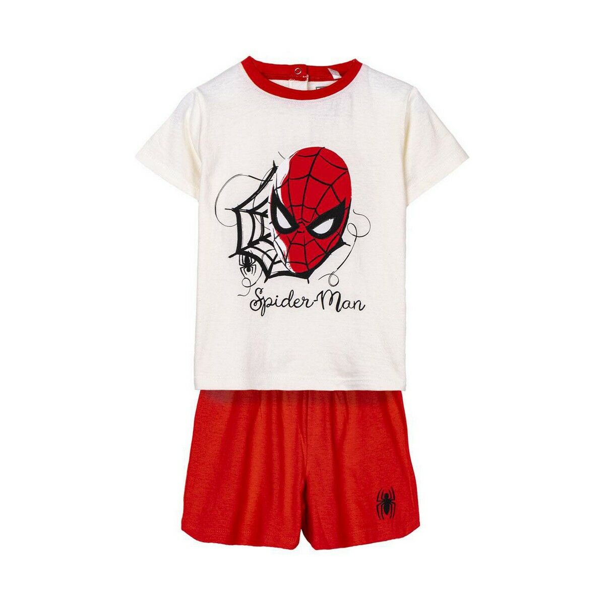 Pyjamas Barn Spider-Man Röd