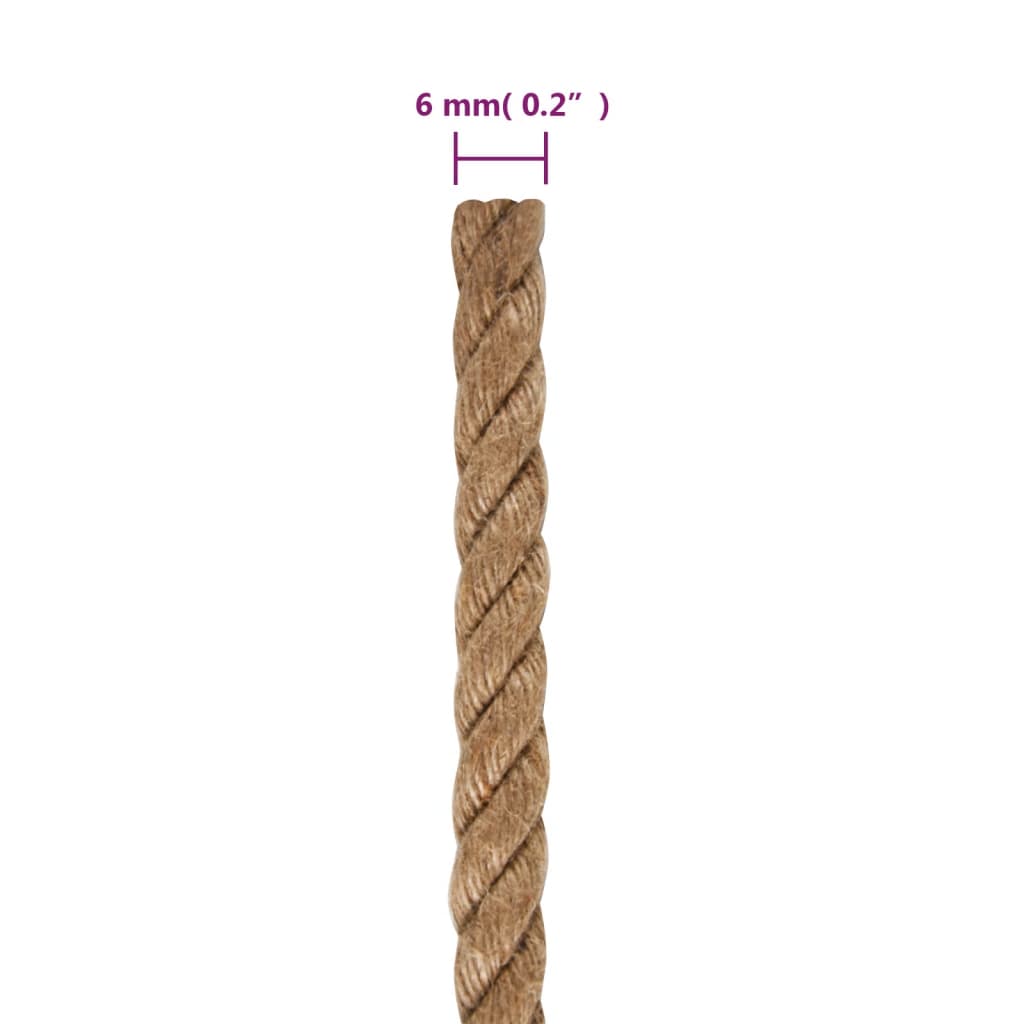 Rep 100% Jute 6 mm 500 m