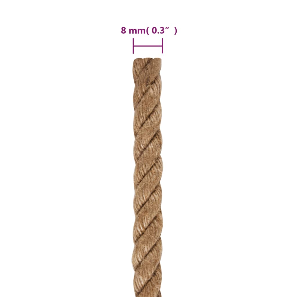 Rep 100% Jute 8 mm 500 m