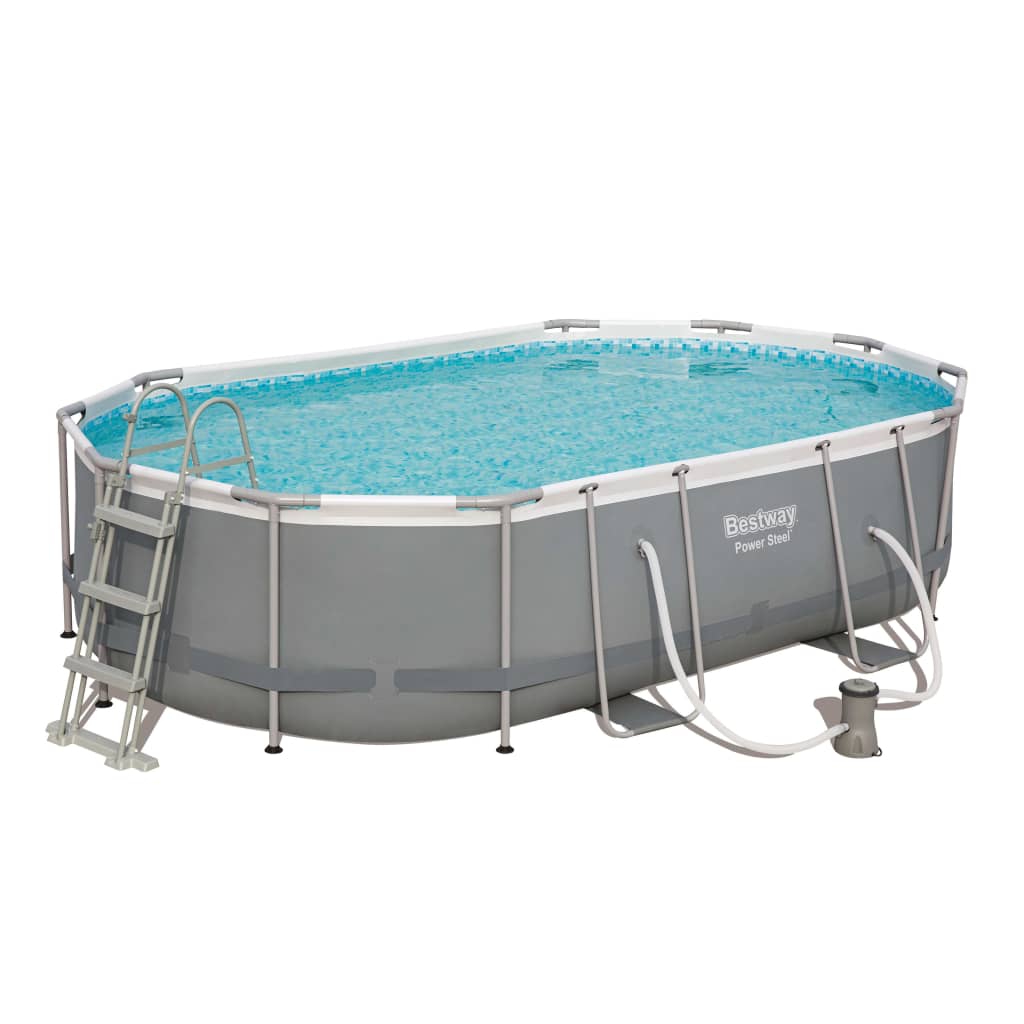 Bestway Pool Power Steel oval 488x305x107 cm 56448