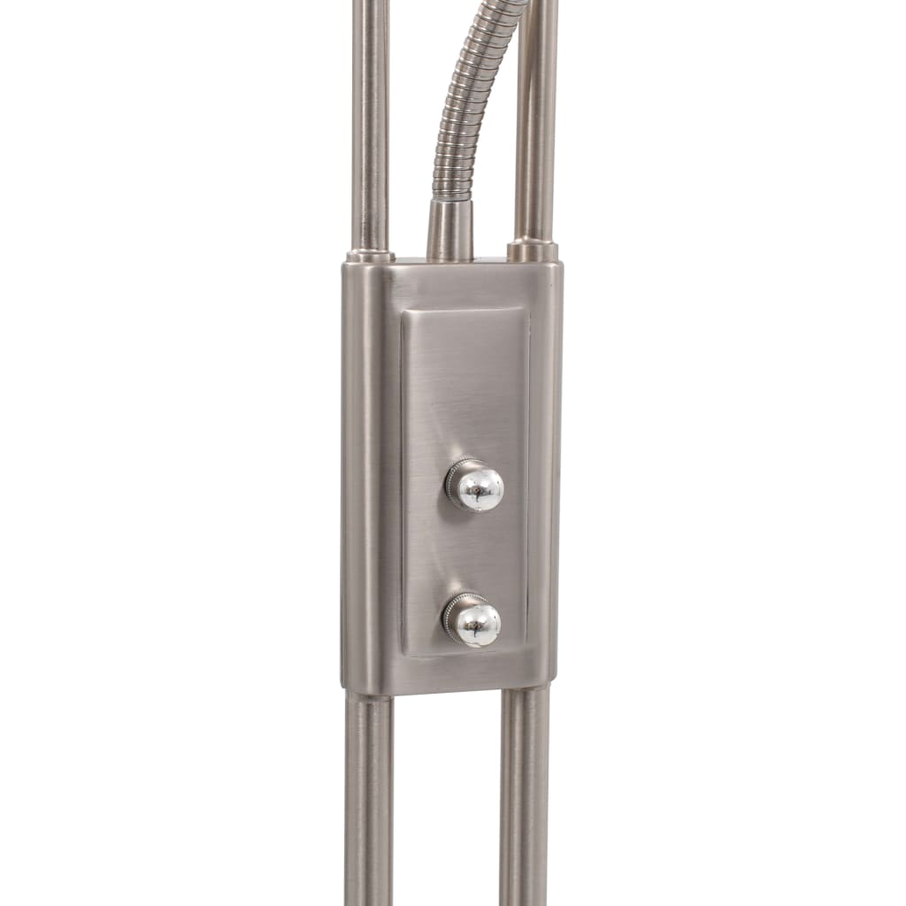 Golvlampa 18 W silver 180 cm dimbar