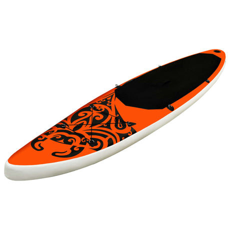 SUP-bräda opblåsbar 305x76x15 cm orange