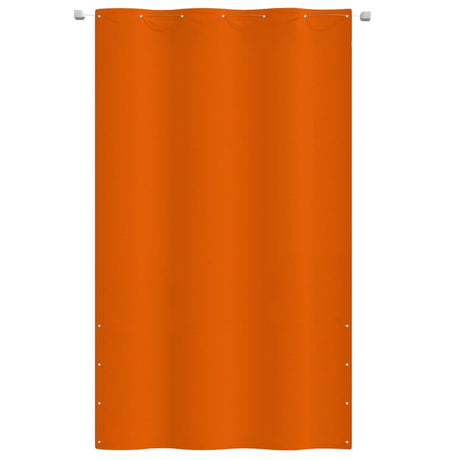 Balkongskärm orange 140x240 cm oxfordtyg