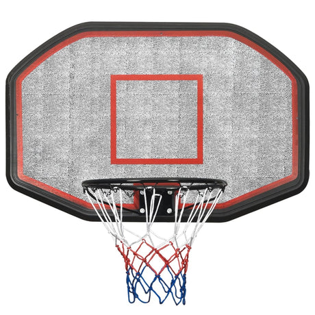 Basketkorg svart 109x71x3 cm polyeten