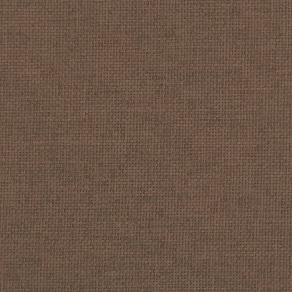 Barnsoffa brun 90x53x30 cm tyg