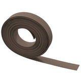 Rabattkant brun 2 st 10 m 10 cm polyeten