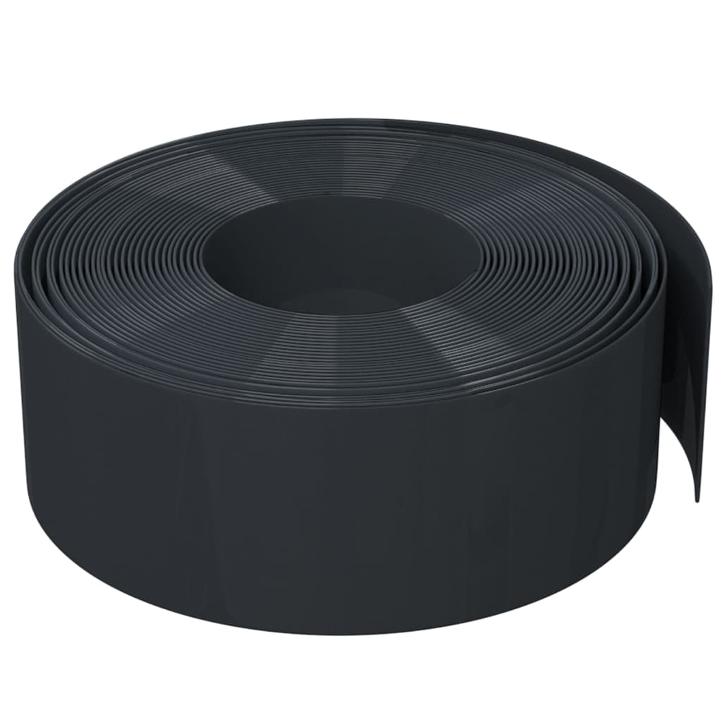 Rabattkant svart 5 st 10 m 20 cm polyeten