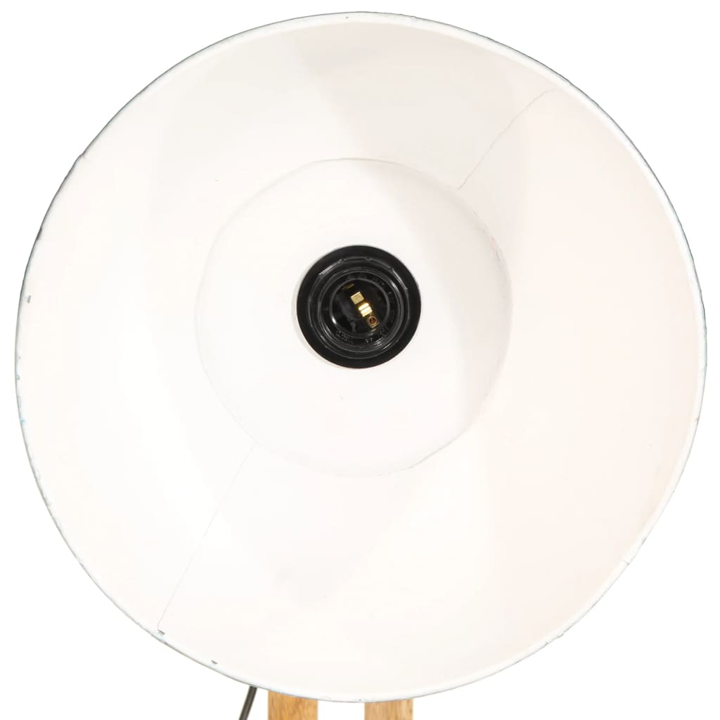 Golvlampa 25 W nött blå 33x25x130-150 cm E27