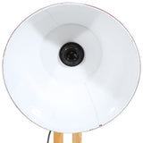 Golvlampa 25 W nött röd 33x25x130-150 cm E27