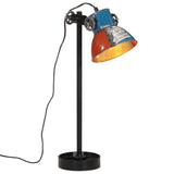 Skrivbordslampa 25 W flerfarvede 15x15x55 cm E27