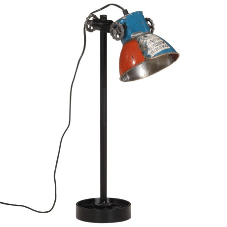 Skrivbordslampa 25 W flerfarvede 15x15x55 cm E27