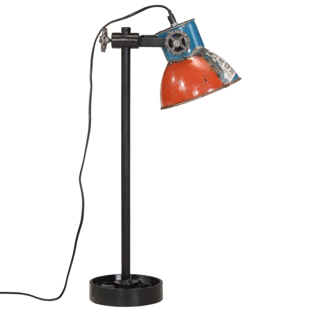 Skrivbordslampa 25 W flerfärgad 15x15x55 cm E27