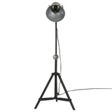 Golvlampa 25 W vintage silver 35x35x65/95 cm E27