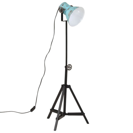 Golvlampa 25 W nött blå 35x35x65/95 cm E27