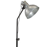 Golvlampa 25 W vintage silver 30x30x90-150 cm E27