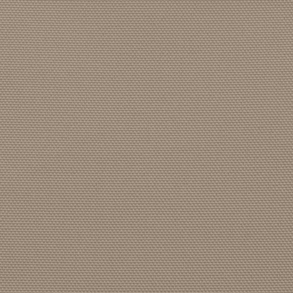 Balkongskärm taupe 90x800 cm 100% polyester oxford